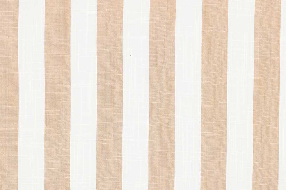 Durchgefärbte, reine Viskose mit klassischem Streifen-Design - wunderbare Qualität für Blusen, Kleider und mehr Bk8000 Viskosestoff Garngefaerbt Streifen Sand Rueckseite Viskose Viskose garngefärbt - Streifen - Sand