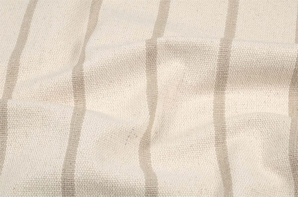 Gestreifter, grob strukturierter Baumwollstoff, sagenhafte 630 g/qm schwer! Co6668 Baumwolle Grob Streifen Taschenstoffe Baumwolle Robusta - Streifen