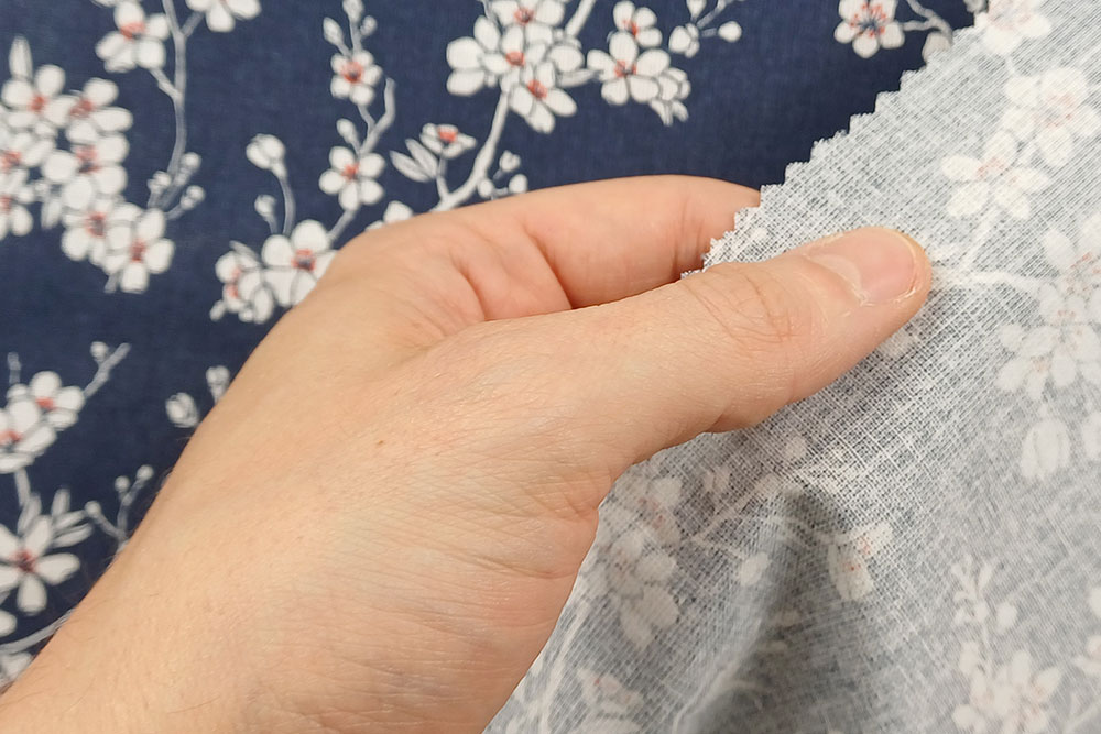 Reine Baumwolle für ein Stück Asien daheim - ein floraler Traum für Heimdeko, Kleidung und mehr Co6827 Baumwollstoff Asia Kirschblueten Baumwolle Blumen Baumwollstoff Asia - Kirschblüten