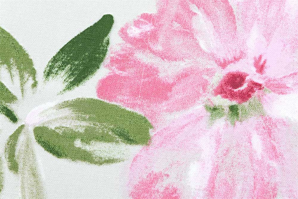 Herrlich romantischer Dekostoff aus reiner Baumwolle mit verträumtem Aquarell-Design Co6963 Baumwollstoff Aquarell Rosen Dekostoffe Rosen Baumwoll-Dekostoff - Rosy