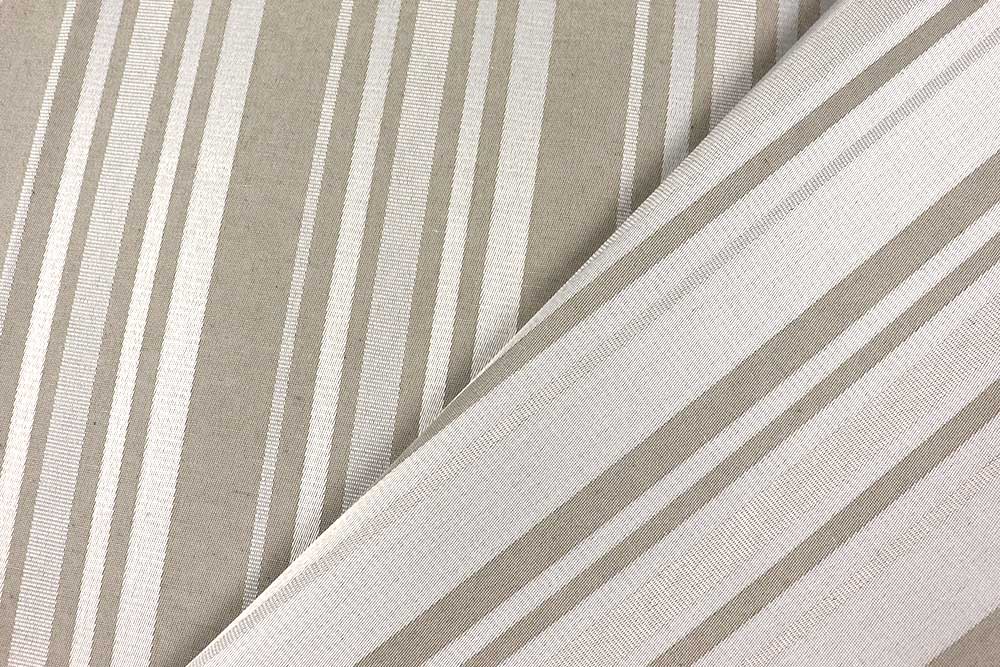 Schön natürlich wirkender Dekostoff in Überbreite mit gestreiftem Muster Ds3043 Jacquard Stoff Streifen S4 Dekostoffe Blockstreifen Dekostoff Jacquard - 280 cm - Streifen