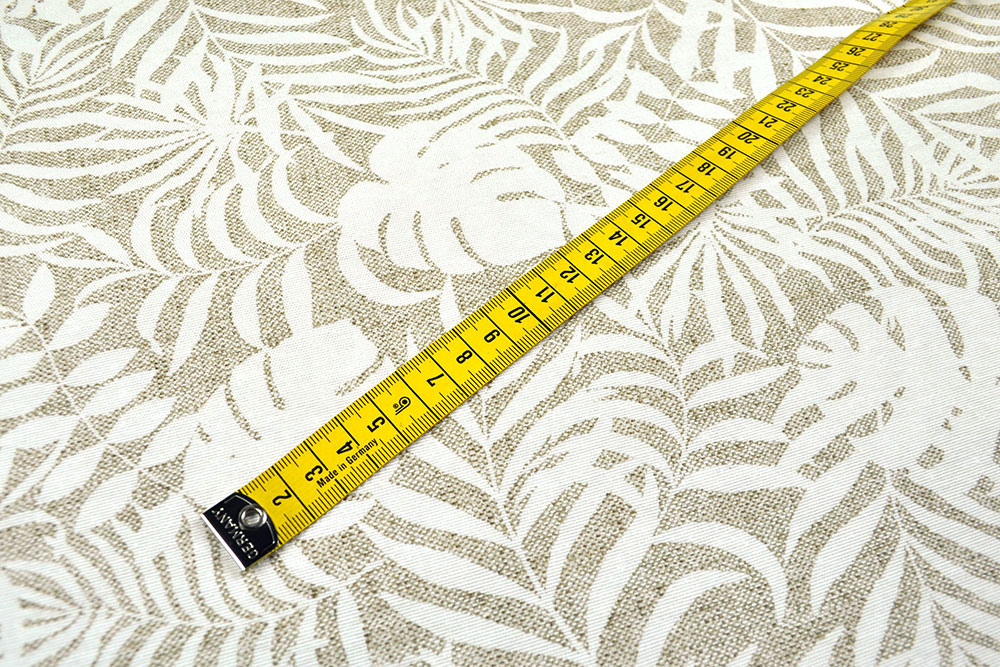 Exotisches Design in Verbindung mit rustikalem Leinenlook - eine außergewöhnliche Kombination, die auf ganzer Linie überzeugt! Ds3240 Dekostoff Ueberbreit Leinenoptik Tropical S4 Blumen, Früchte, Pflanzen - 280 cm Dekostoffe Dekostoff Leinenoptik - Tropical - 280 cm