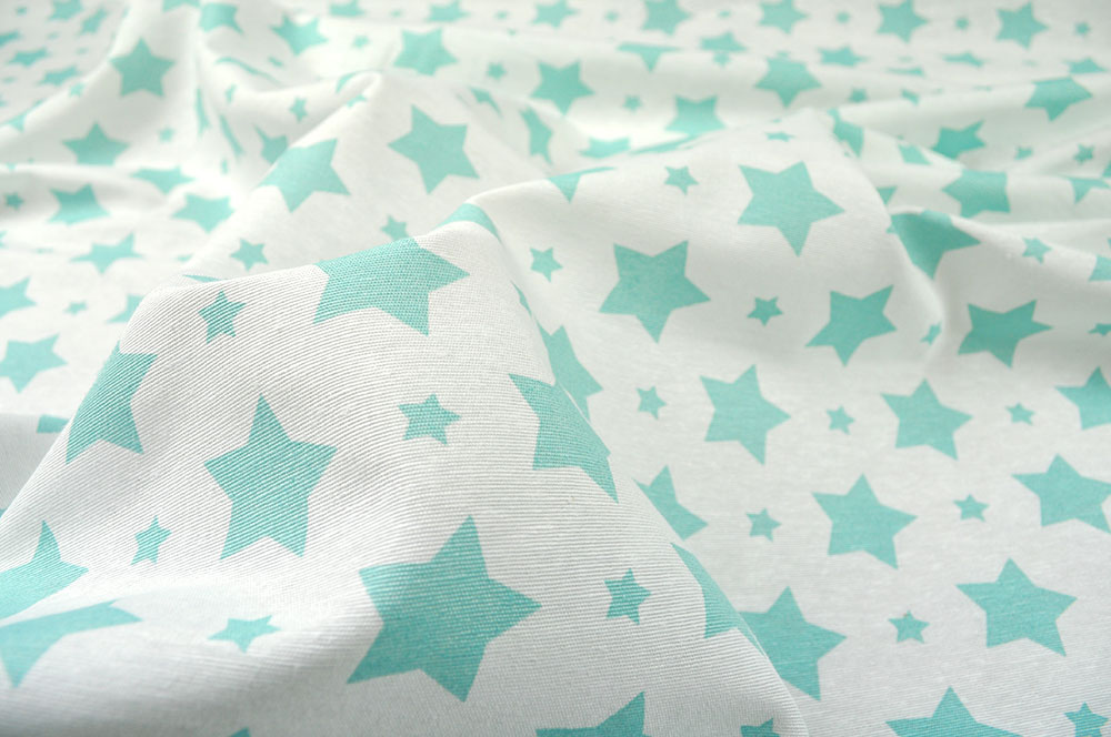 Toller Dekostoff für Sternengucker, aus 50% Baumwolle und 50% Polyester Ds5885 Dekostoff Sterne Sale Sommerstoffe You are my Star - Dekostoff