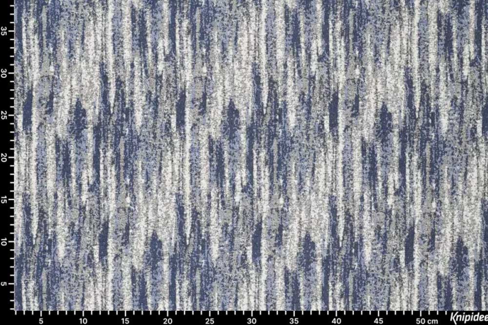 Aufwändig gewebter Gobelin mit lässig modernem Design Ds6304 Gobelin Basic Stripy Blau Gobelin sonstige Gobelin Basic - Stripey - Jeansblau