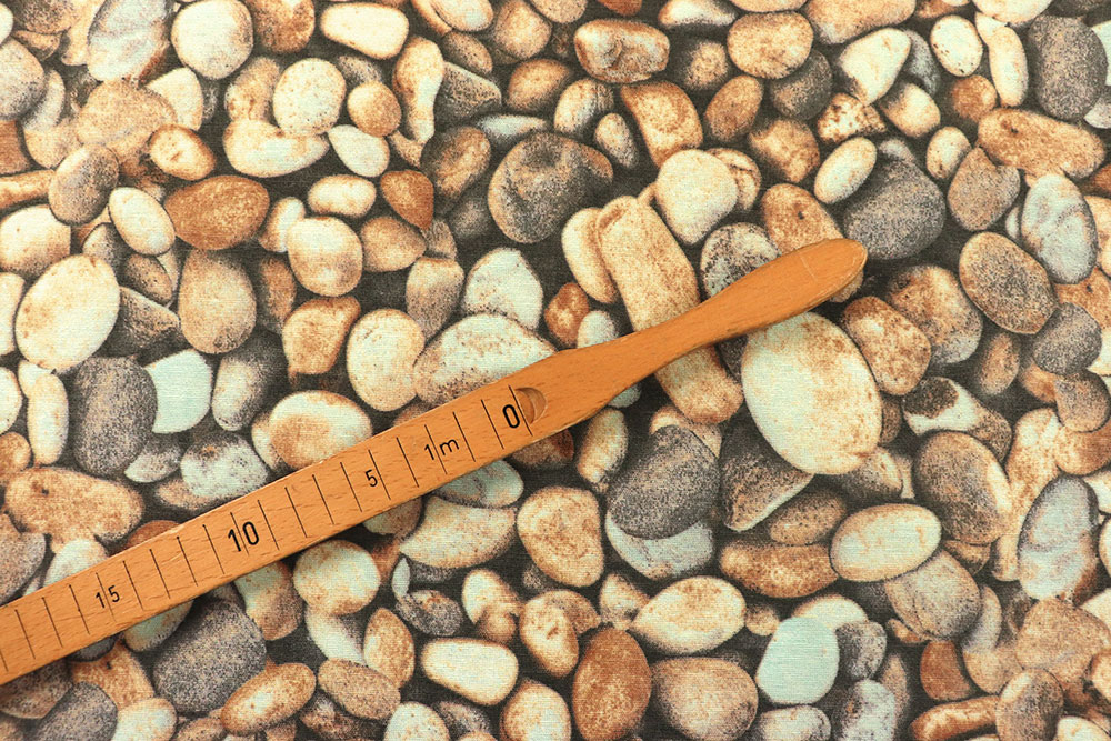 Täuschend echter Stein-Look als Digitaldruck – dieser Dekostoff bringt Naturflair direkt in Ihr Zuhause! Ds6309 Dekostoff Natursteine S4 Dekostoffe sonstige Dekostoff - Naturstein