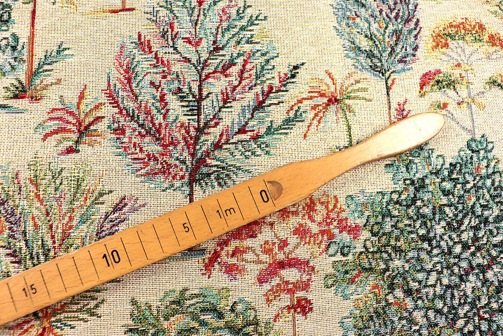 Ich glaub, ich steh im Wald! Dieser Gobelin ist ein farbenfroher Hingucker für Heimdeko, Taschen, Accessoires und vieles mehr Ds6338 Gobelin Baeume S4 Gobelin NEU Gobelin - Bäume