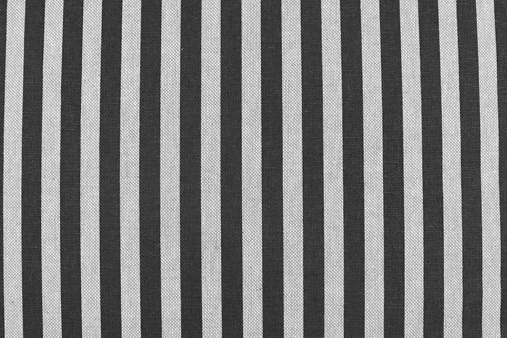 Klassisch gestreifter Dekostoff in rustikal-gemütlichem Leinen-Look Ds6412 Dekostoff Leinenoptik Streifen Schwarz S4 Dekostoffe Streifen Dekostoff Leinenoptik - Streifen - Natur/Schwarz