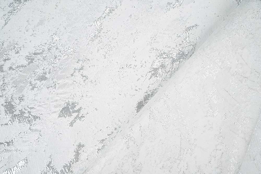 Glänzender Stoff für elegante Auftritte und ganz besondere Kostümideen Fn1293 Brokat Marmor Kostümstoffe Brokat - Marble
