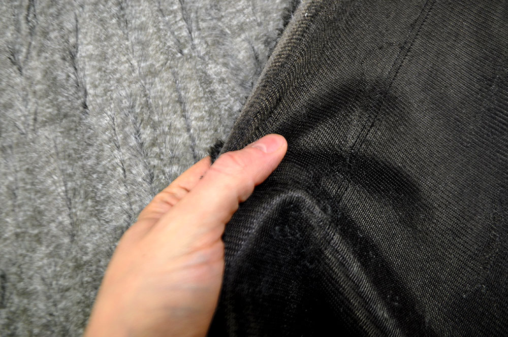 Herrlich weiches, flauschiges Fellimitat mit unregelmäßiger Struktur - ein warmer Traum von Stoff! Fp1093 Fellimitat Kaninchen Braun Fellstoffe Dunkles Flauschkaninchen - Fellimitat