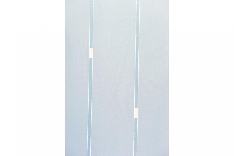 Transparenter Gardinenstoff mit Bleiband - luftige Ware für elegante Fensterdeko Gg5005004 Gardinenstoff Weiss Transparent 4 Gardinen transparent Scherli Borgholt - Weiß transparent - 300 cm hoch - Bleiband