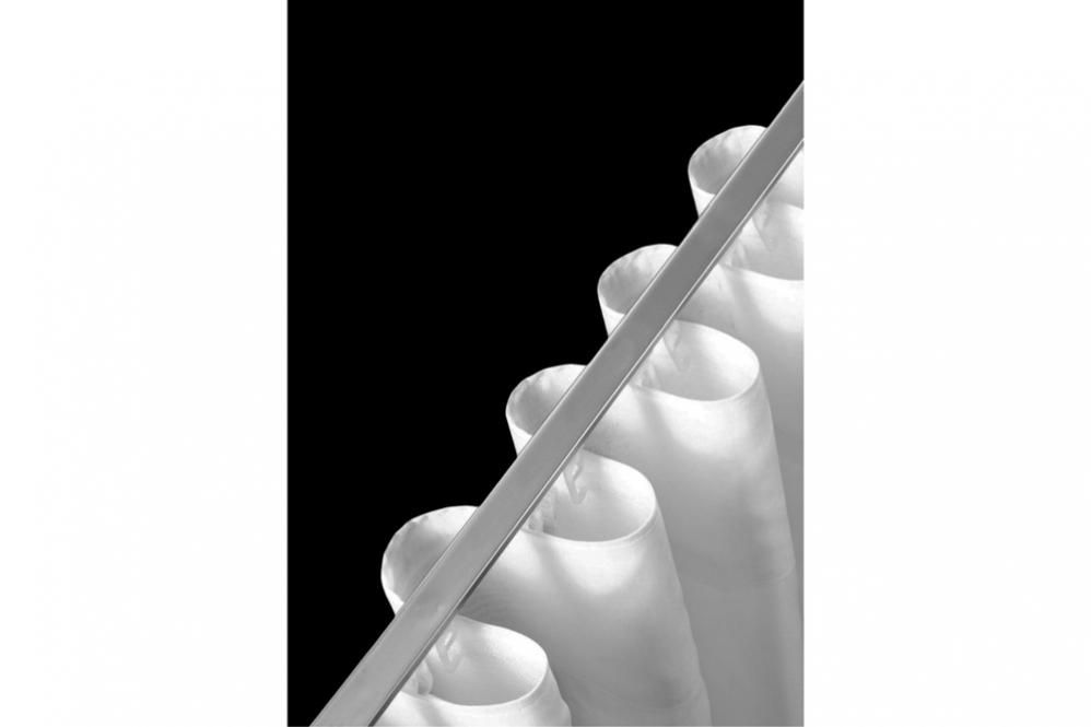 6961 Z1 Gardinenband Wellenband mit Steg - 1,5-fache Stoffmenge - 10 cm breit