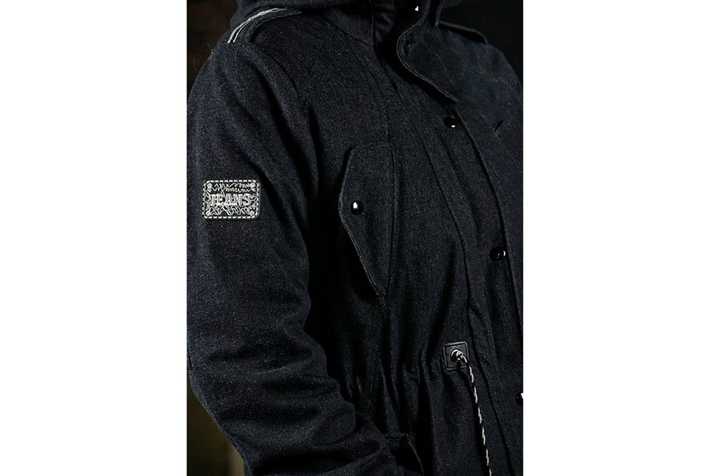 Robust, strapazierfähig, stylisch - klassischer Jeansstoff in Schwarz! Js5006 Jeansstoff Gewaschen Schwarz S4 Uni Bekleidungsstoffe Jeansstoff gewaschen Schwarz