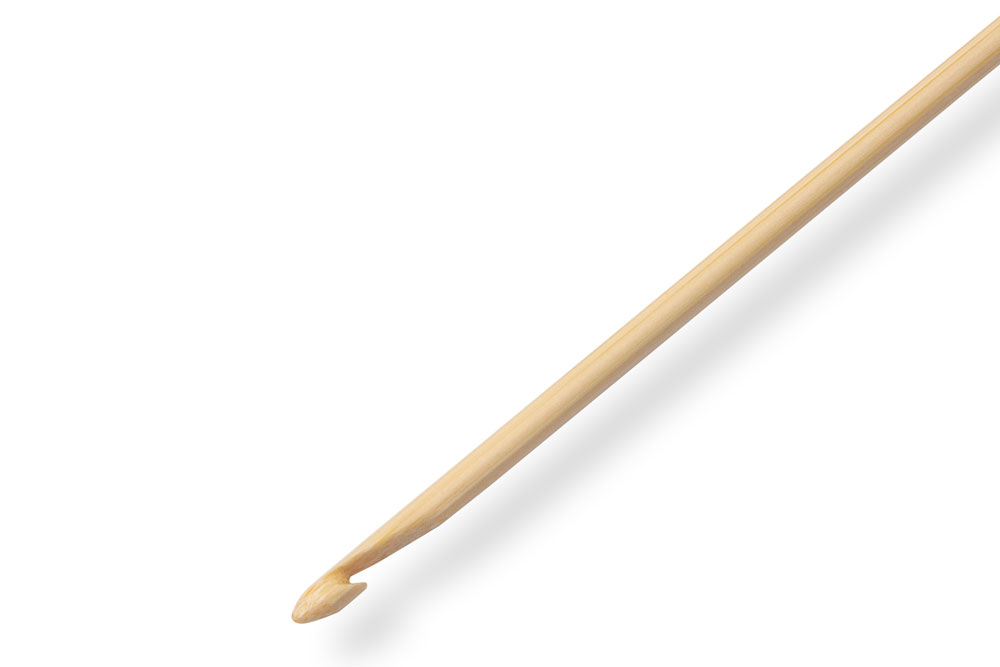 Ks1082 Häkelnadeln Woll-Häkelnadel Prym - 15 cm - 3 mm - Bambus