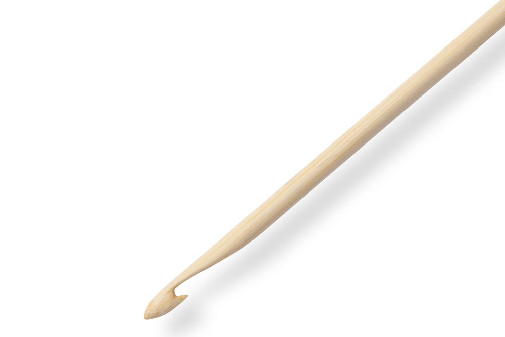 Ks1083 Häkelnadeln Woll-Häkelnadel Prym - 15 cm - 3,5 mm - Bambus
