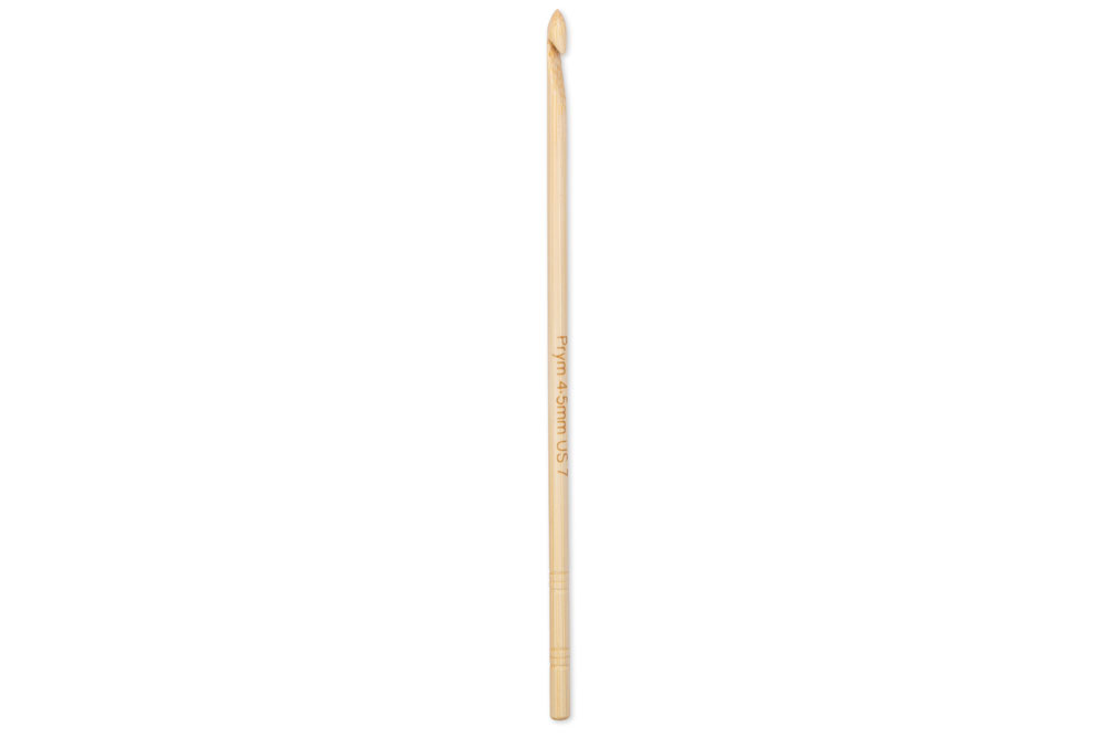 Ks1089 Häkelnadeln Woll-Häkelnadeln Prym 15 cm - 4,5 mm Bambus
