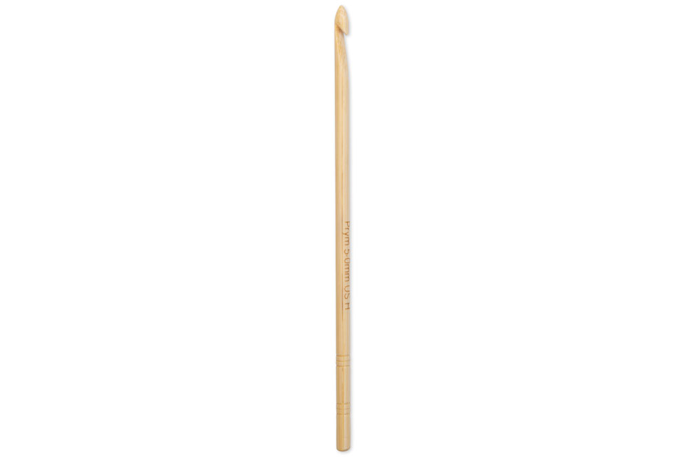 Ks1090 Häkelnadeln Woll-Häkelnadeln Prym 15 cm - 5,0 mm Bambus