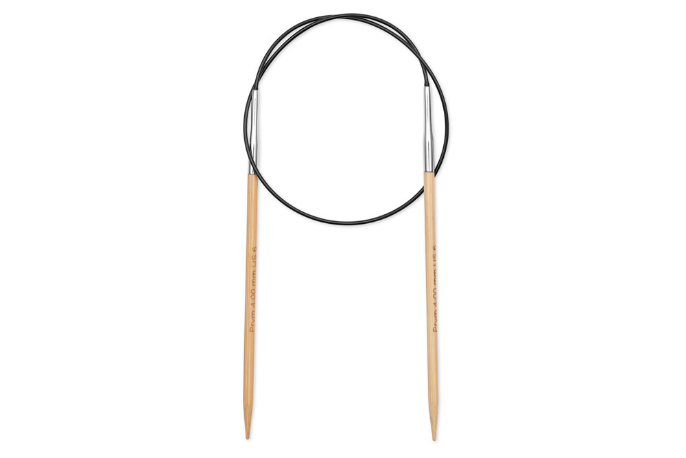 Ks1106 Rundstricknadeln Rundstricknadeln Prym 60 cm - 4,0 mm Bambus
