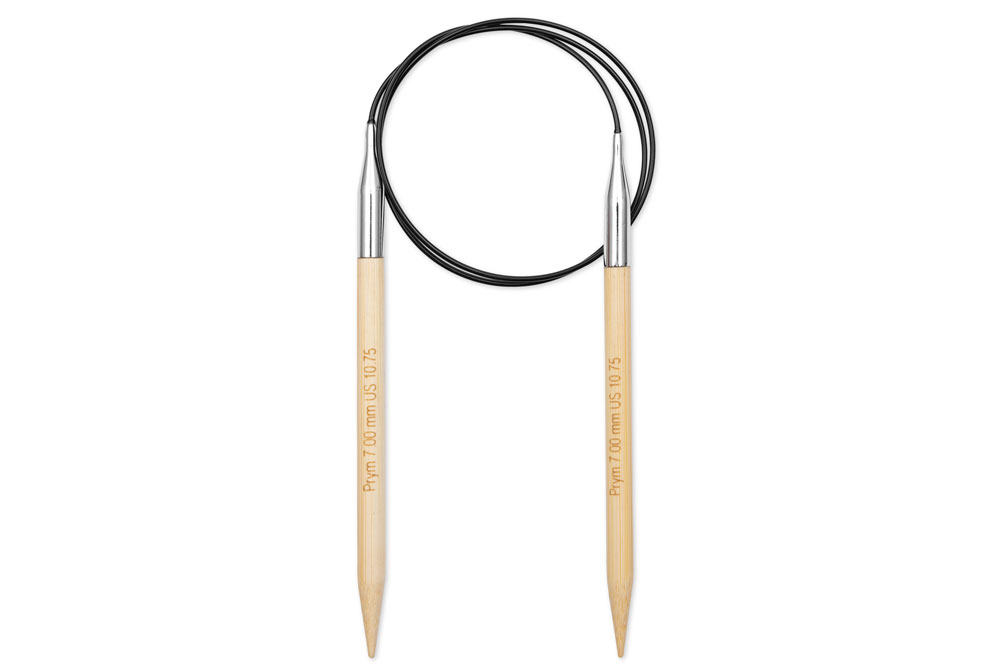 Ks1116 Rundstricknadeln Rundstricknadeln Prym 80 cm - 7,0 mm Bambus