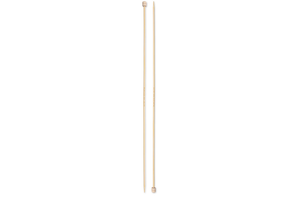 Ks1126 Stricknadeln Jackenstricknadeln Prym 33 cm - 3,0 mm Bambus