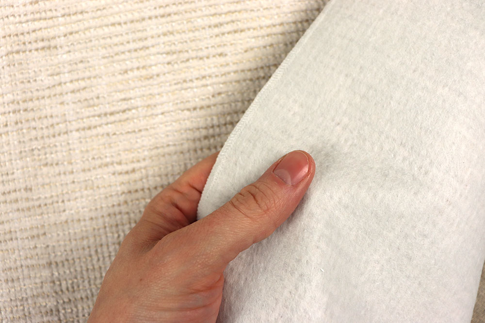 Strukturierter Möbelstoff im Bouclé-Stil, der Schall absorbiert und so für besseren Sound sorgt! Ms5193975 Moebelstoff Akustik S4y Bouclé-Stoffe Möbelstoff - Schallabsorber