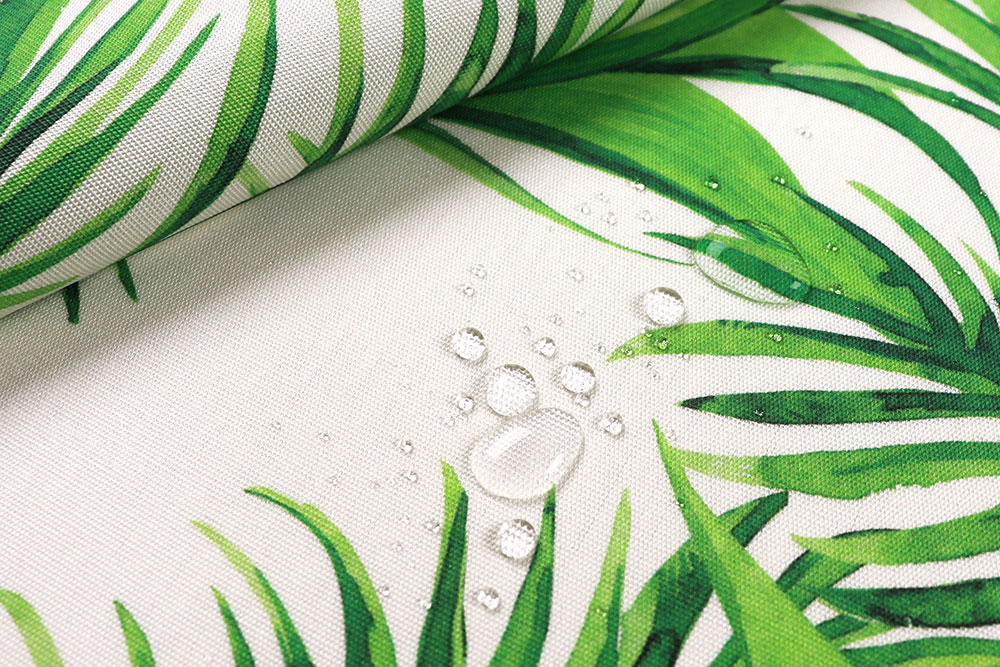 Frisches Watercolor-Blattmotiv auf strapazierfähigem Outdoorstoff – ideal für stilvolle Gartenideen! Om5176 Outdoorstoff Blaetter S4 Outdoor Outdoor-Stoff Premium - Botanischer Garten