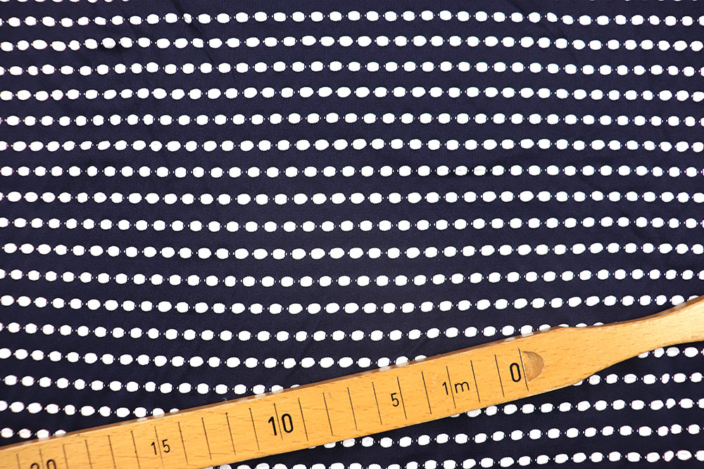 Schön stretchige Meterware mit modischem Design Sp155387 S4 Frank Walder Fashion Stretch - Dottia