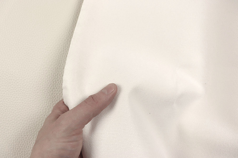 Starkes Lederimitat - edel, robust, vielseitig einsetzbar! Sp167021 Kunstleder Creme S4 Sonderposten Kunstleder Nappaleder-Imitat - Creme