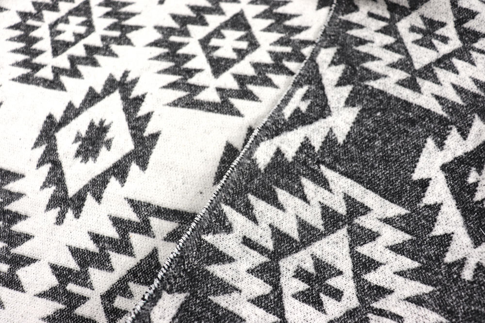 Ethno trifft auf wärmende Gemütlichkeit – der perfekte Stoff mit Charme und Style! Sp168030 Poncho Stoff S4 Jackenstoffe Poncho-Stoff - Mexico