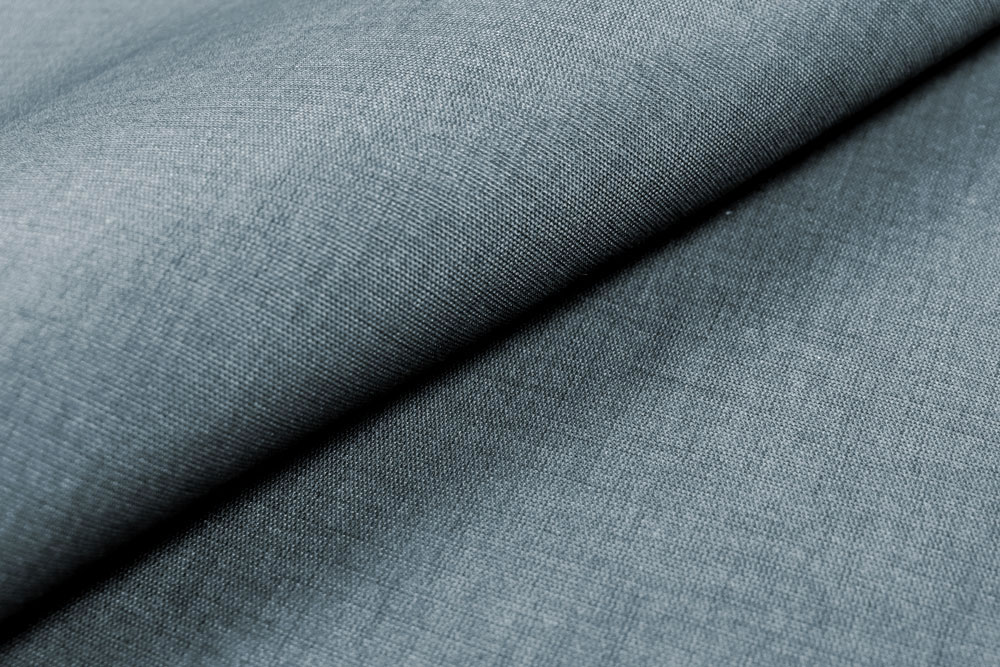 Hochwertiger Outdoorstoff in Grau für Strandkörbe, Bezüge und vieles mehr Sp171032 Outdoorstoff Grau 1(1) Uni  Outdoorstoff Uni - Steel Grey