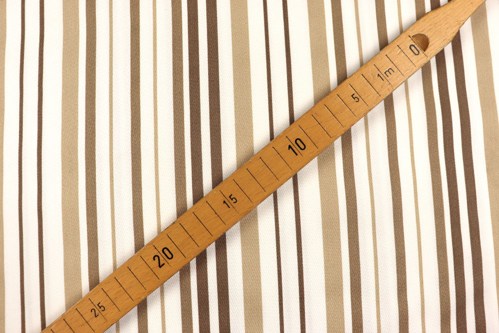 Gestreifter Deko-Satin für Gardinen, Bettwäsche und vieles mehr - überbreite Ware zum Spitzenpreis! Sp177025 Dekostoff Streifen S4 Bettwäsche-Stoffe Dekostoff - Multistreifen Urban - 280 cm