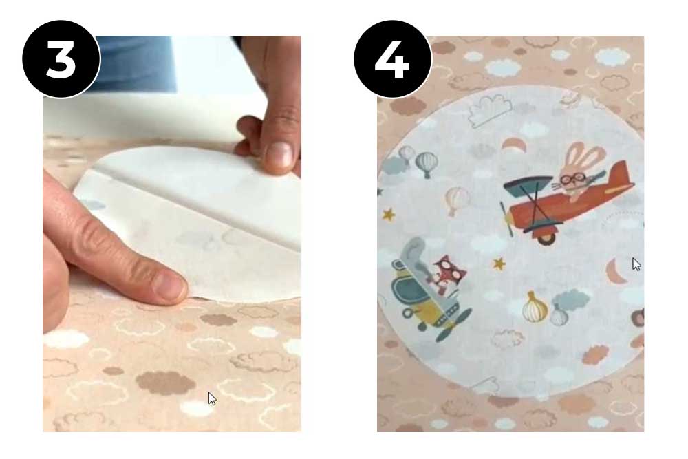 Praktisches, dünnes Gewebe zum aufeinander Fixieren zweier Stoffschichten - beidseitig aufbügelbar Tg1237 Fixierpapier Vlies Einbügel-/Nähvlies Fixierpapier aufbügelbar - 59 cm