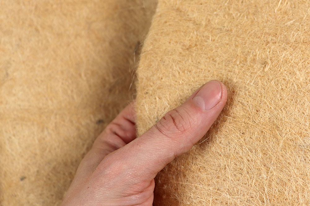 Mulchmatte aus reiner Naturfaser - ideal für Ihre Pflanzen! Tg1274 Jutevlies 1 Vlies Deko Mulchmatte - Jutevlies