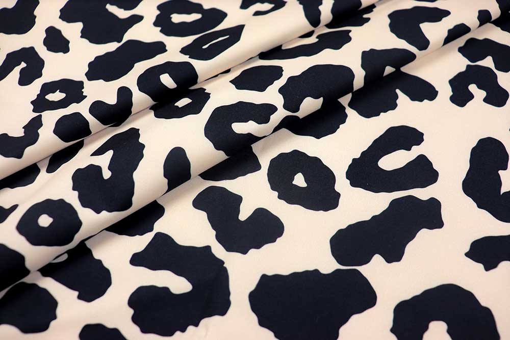 Elastischer und pflegeleichter Stoff mit Leopardenmuster – perfekt für alle, die maximale Bewegungsfreiheit schätzen Bk7705 Leggings Stoff Leo Tanzsport Stoffe Leggings-Stoff - Leopard
