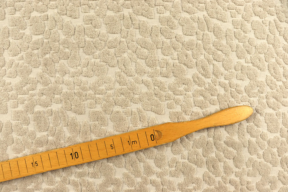 Schöner Frottee-Stoff mit coolem Leo-Muster Bk7727 Frottee Leo Kinderstoffe Frottee - Leo