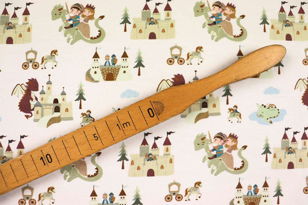Ritter, Drache, Prinzessin & Co werden bei Ihren kleinen Märchenfans für staunende Gesichter sorgen! Bk7861 Jersey Maerchen S4 Kinder Jersey Digital - Kleines Märchenland