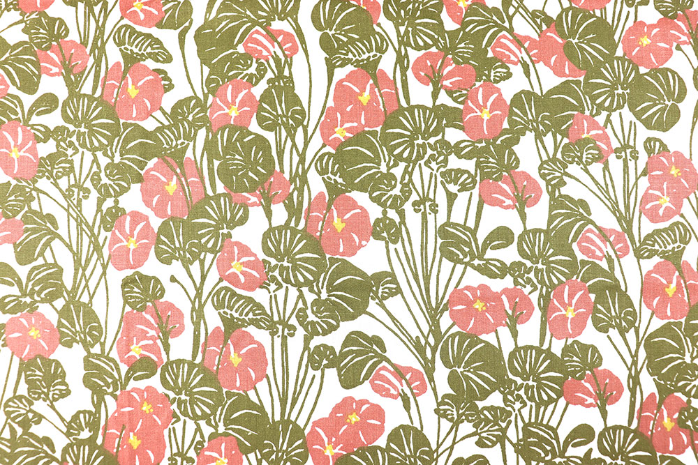 Günstiger Stoff aus reiner Baumwolle mit apartem floralen Design Co6960 Baumwollstoff Botanik S4 Baumwolle Blumen Baumwollstoff - Botanica Rosé