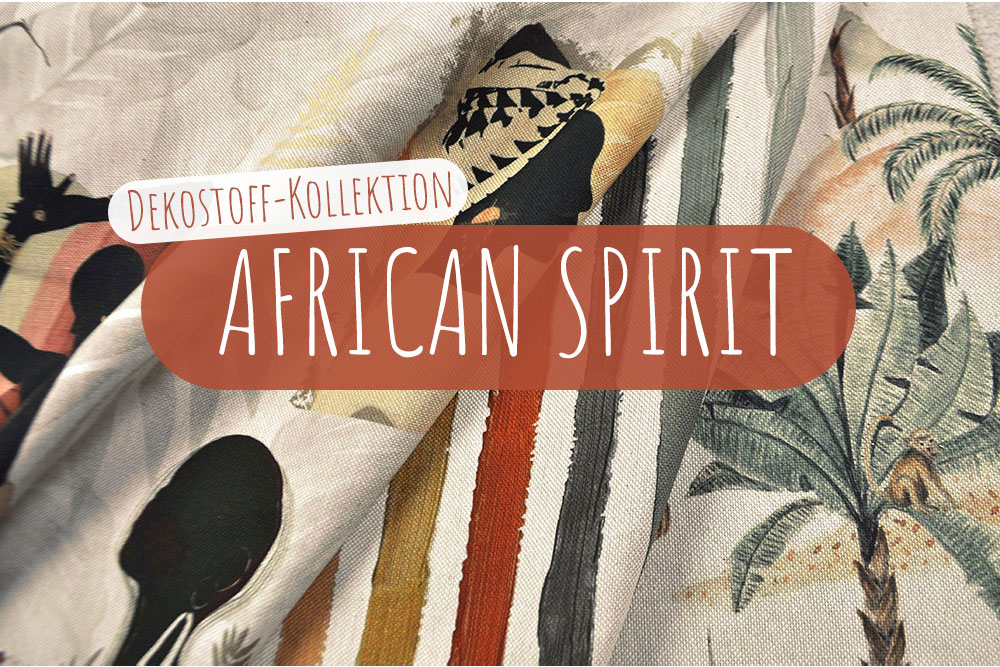 Stimmungsvolle Meterware aus unserer African-Spirit-Collection - außergewöhnliches Motiv auf extrem hochwertiger Baumwolle Ds2458 Dekostoff Baumwolle Afrika S4 Dekostoffe Safari Premium-Dekostoff - African Beauty