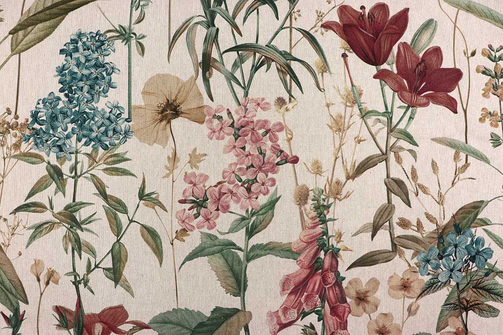 Romantischer Aquarell-Print in zarten Pastelltönen - nicht nur für Blumenfreunde Ds2499 Dekostoff Dreamy Flowers  S4 Blumen Dekostoff Premium - Dreamy Flowers