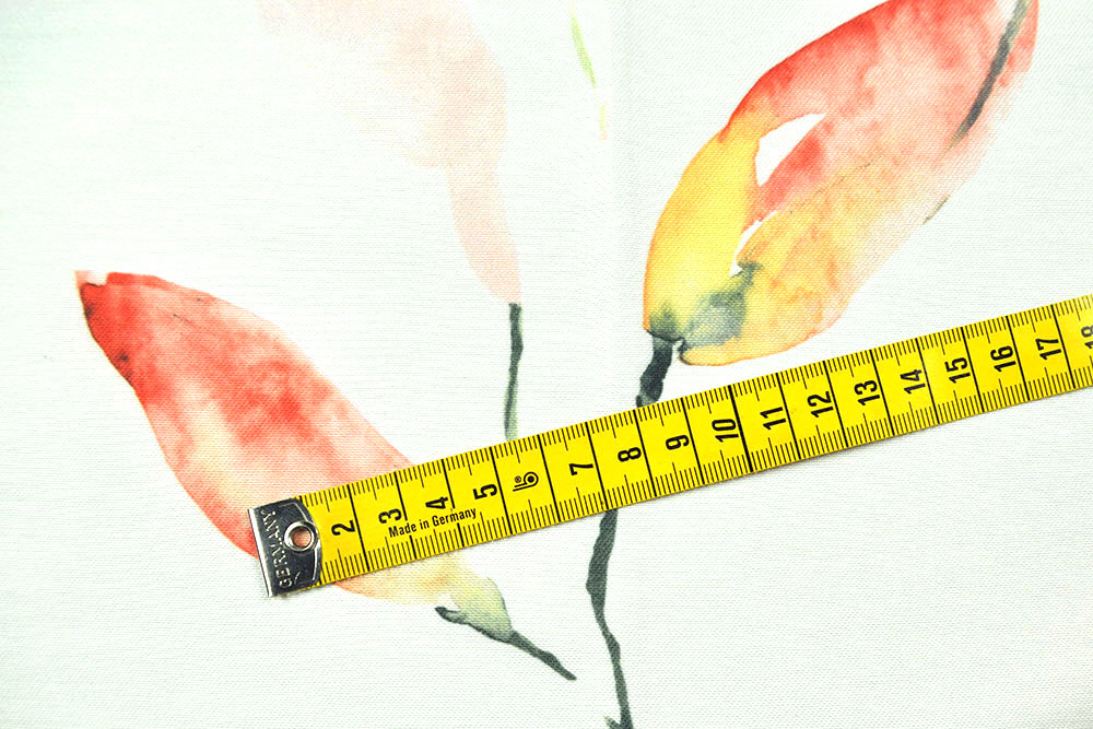Wunderschöner, feiner Stoff, der ganzjährig Frühlingsgefühle vermittelt - in Deutschland produziert! Ds6056 Dekostoff Blaetter S4 Übergardinen Deko- und Gardinenstoff - Watercolour Leaves