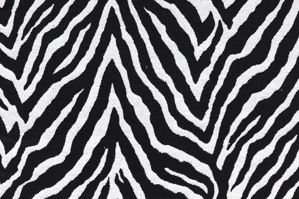 Klassisches Zebramuster, aufwendig verwebt - zeitlos, robust, vielseitig einsetzbar! Ds6217 Dekostoff Zebra S4 Dekostoffe Safari Jacquard - Zebra
