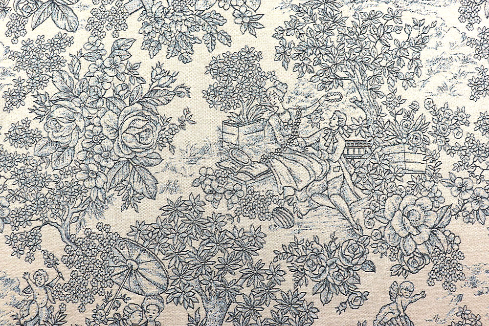 Schöner Gobelin im nostalgischen Gewand - ideal für Heimdeko mit Flair! Ds6331 Gobelin Toile De Jouy S4 Gobelin NEU Gobelin - Toile de Jouy