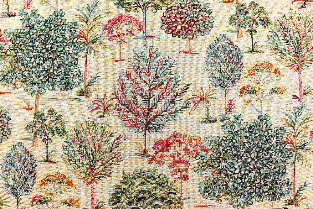 Ich glaub, ich steh im Wald! Dieser Gobelin ist ein farbenfroher Hingucker für Heimdeko, Taschen, Accessoires und vieles mehr Ds6338 Gobelin Baeume S4 Gobelin NEU Gobelin - Bäume