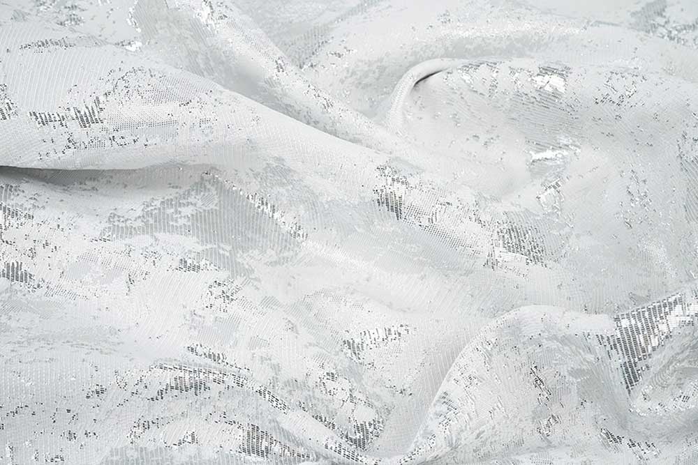 Glänzender Stoff für elegante Auftritte und ganz besondere Kostümideen Fn1293 Brokat Marmor Kostümstoffe Brokat - Marble