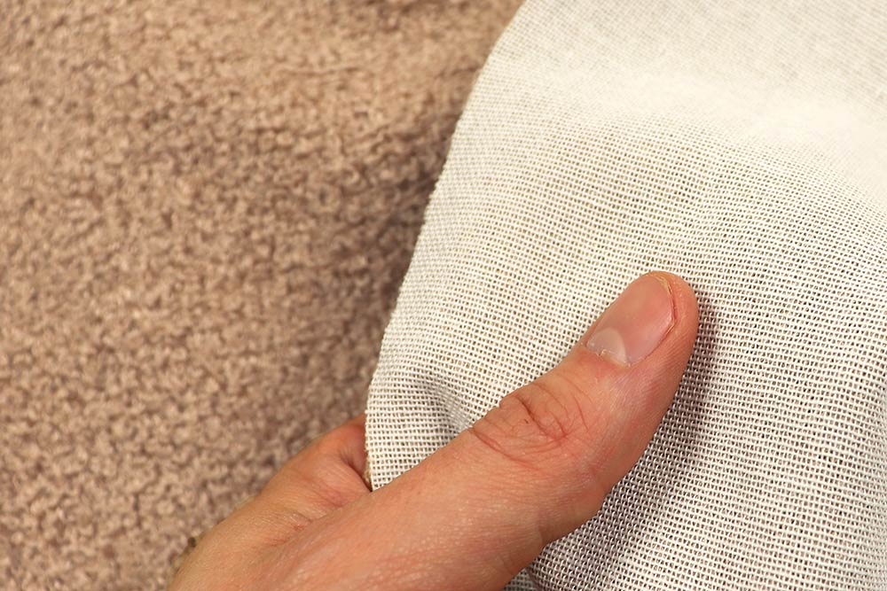 Super flauschiger Bouclé aus recycelten Polyesterfasern - super robust - hält bis zu 100.000 Scheuertouren stand! Ms5153 Moebelstoff Flauschig S4y Bouclé-Stoffe Flausch-Möbelstoff - Recycling