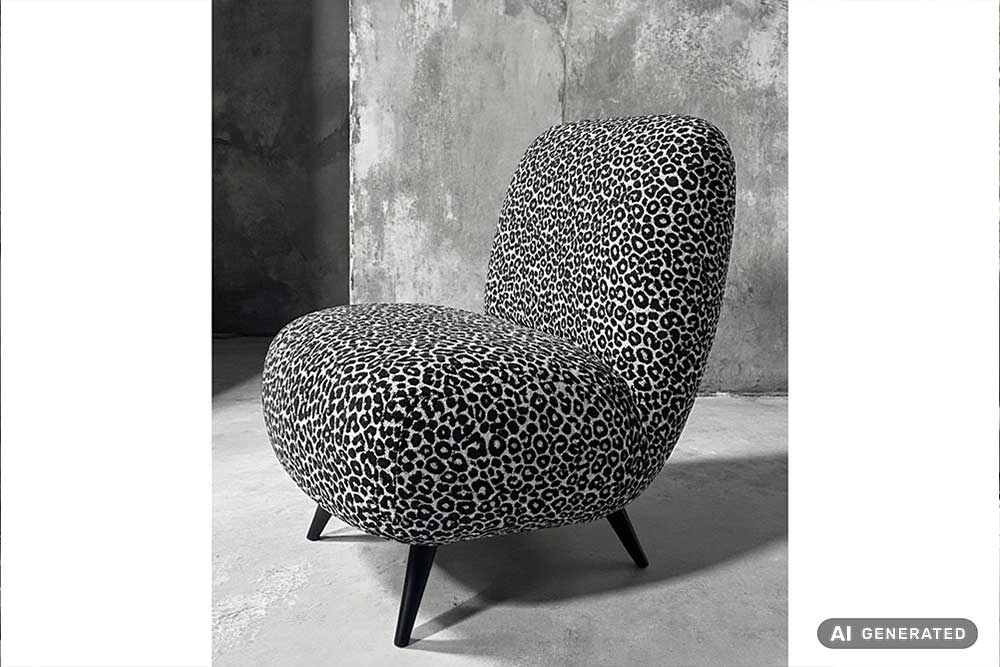 ACHTUNG: WILD! Dieser Möbelstoff mit Chenille-Design ist unwiderstehlich! Ms5192 Moebelstoff Leo S4y(1) Chenille-Stoffe Möbelstoff Premium Chenille - Leo