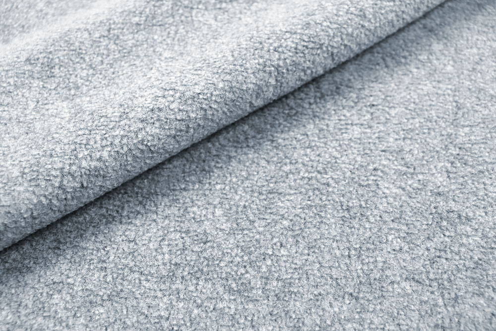Grau melierter Fleece in herrlich weicher Qualität Sp168014 Polarfleece Melange Hellgrau Fleece Polarfleece Melange - Hellgrau