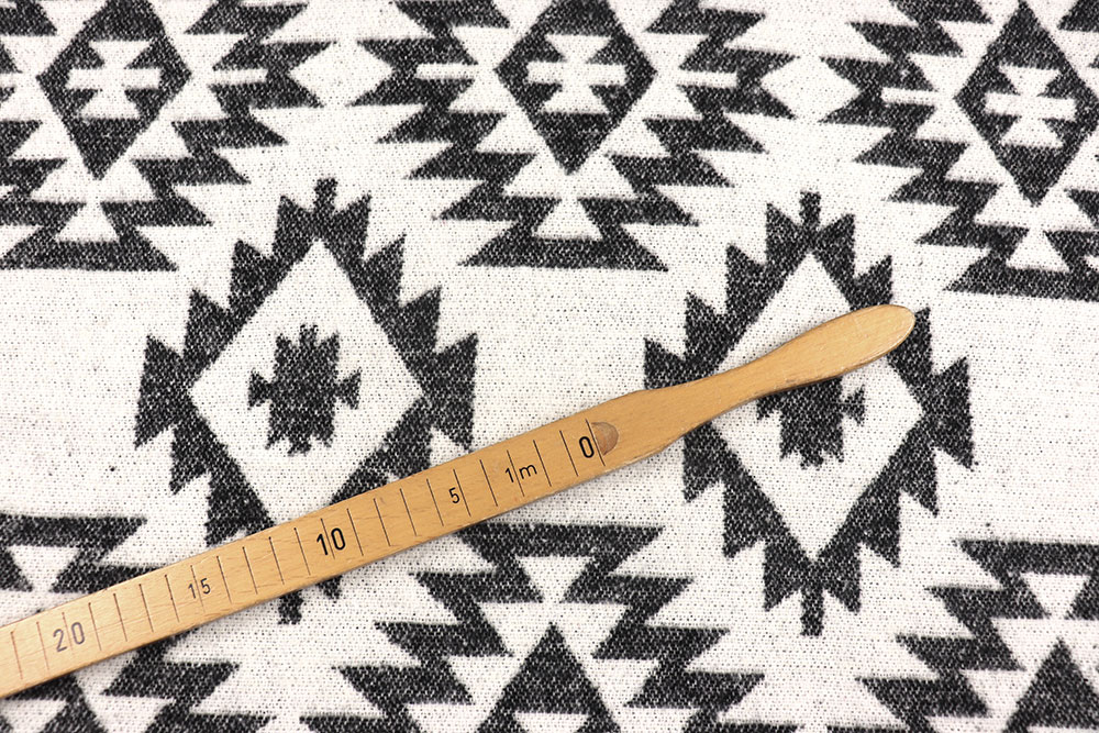 Ethno trifft auf wärmende Gemütlichkeit – der perfekte Stoff mit Charme und Style! Sp168030 Poncho Stoff S4 Jackenstoffe Poncho-Stoff - Mexico