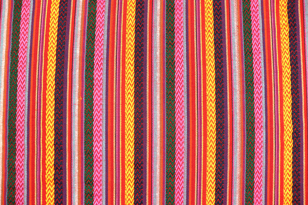 Knallbunte, durchgewebte Ware im mexikanischen Stil - Ponchos, Kostüme, Taschen etc. werden damit zu bunten Hinguckern! Sp168040 Jacquard Streifen Rosa Bunt S4 Mai Jacquard Streifen - Cancun