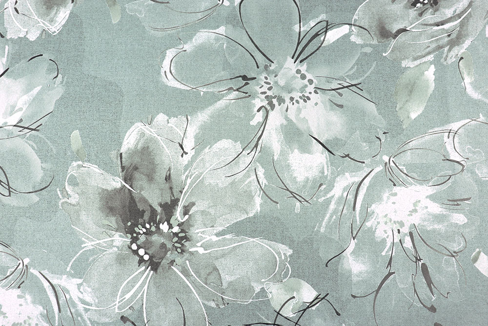 Wunderschöner Verdunkelungsstoff für Gardinen/Vorhänge, die für erholsamen Schlaf sorgen Sp174041 Blackout Blueten S4y Dekostoffe NEU  Blackout-Stoff - Fine Flowers