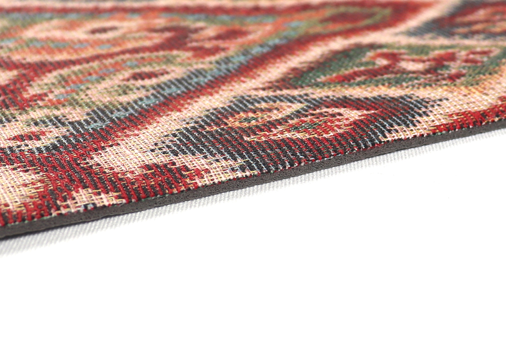 Kombination aus Jacquard und Anti-Rutsch mit Easy-Clean-Ausrüstung gegen Flecken und Milben! Tg1267 Teppichlaeufer Meterware Orient 2 Anti-Rutsch-Stoffe Teppichläufer-Meterware - Jacquard - Orient